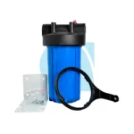 Portafiltro 4.5x10 conexión 1" azul con purga NW-BR10M 1"