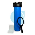 Portafiltro 4.5x20 conexión 1" azul con purga NW-BR20L -1"