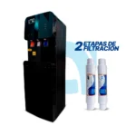 Dispensador de agua con 2 filtros - Ultra black Purificada
