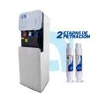 Dispensador de agua con 2 filtros - Pro White Purificada