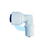 Adaptador codo "L" 1/4 TB - 1/8 MNPT