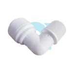 Codo 3/8" manguera x 3/8" rosca macho DCC-002D - Imagen 2