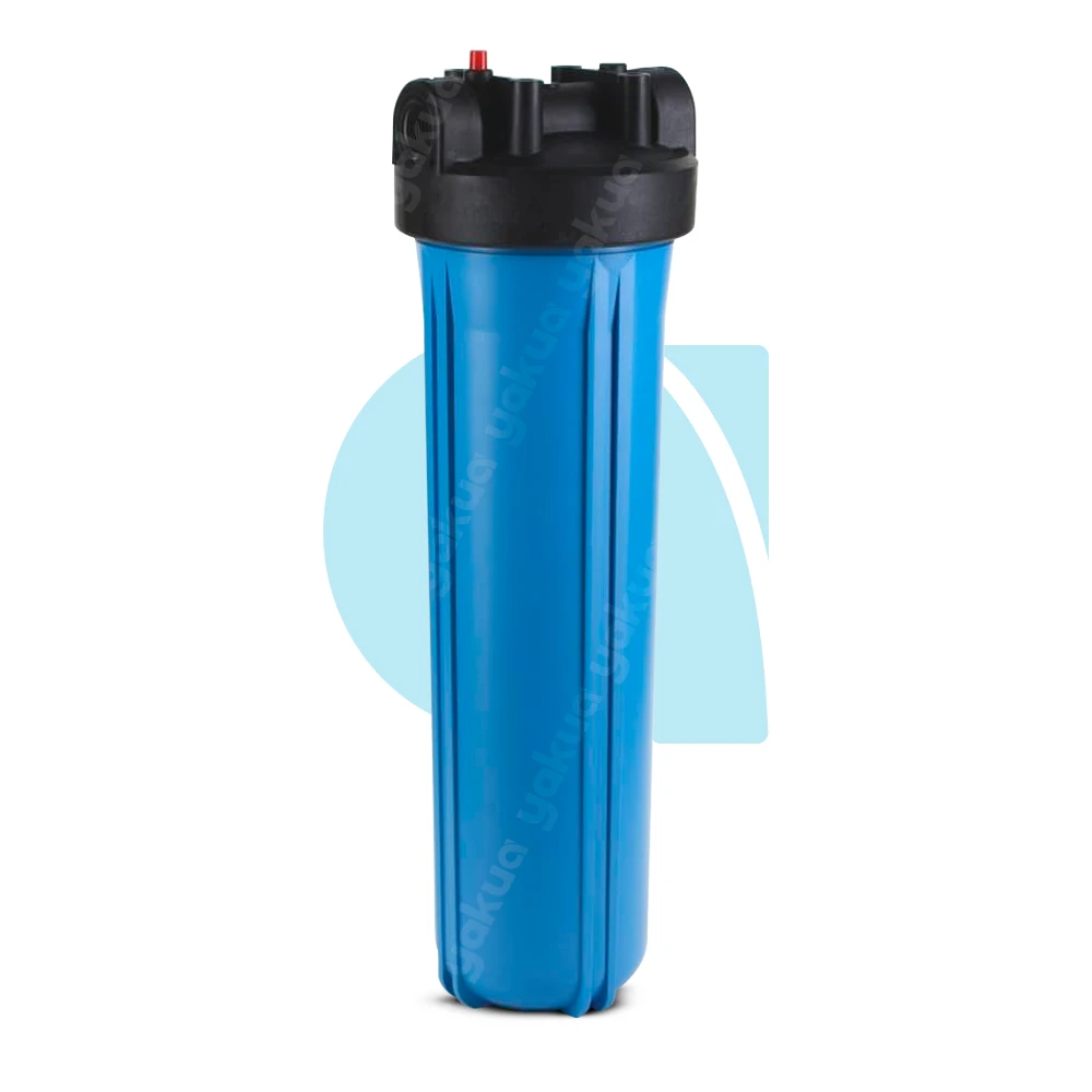 1-Portafiltro-4.5x20-azul-con-purga-HF45-20BLBK15PR Portafiltro 4.5x20 conex. 1-1/2" azul con purga Hydronix HF45-20BLBK15PR - Imagen 1