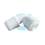 Codo 1/4" manguera x 1/4" rosca macho MNPT DCC-002A - Imagen 2