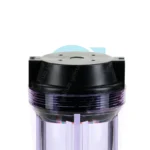Portafiltro 2.5x10 conex. de 1/2" transparente sin purga Hydronix HF2-10CLBK12 - Imagen 4