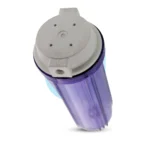Portafiltro 2.5x10 conex. de 1/4" transparente sin purga Hydronix HF2-10CLWH14 - Imagen 3