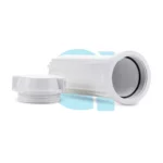 Portafiltro 2.5X10 conexión de 1/2", blanco sin purga Hydronix - Imagen 3