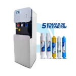 Dispensador de agua con 5 filtros - Pro White Premium