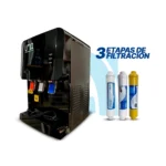 Mini dispensador de agua con 3 filtros - Ultra Black Mineralizada