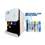 Mini dispensador de agua 6 etapas con UV - Pro White Edition Prime