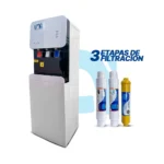 Dispensador de agua con 3 filtros - Pro White Mineralizada